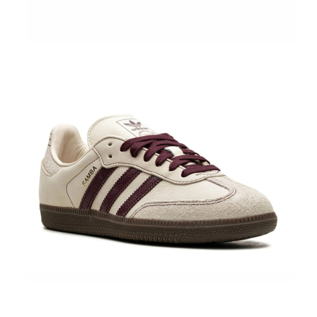 adidas samba Og Wonder white maroon
