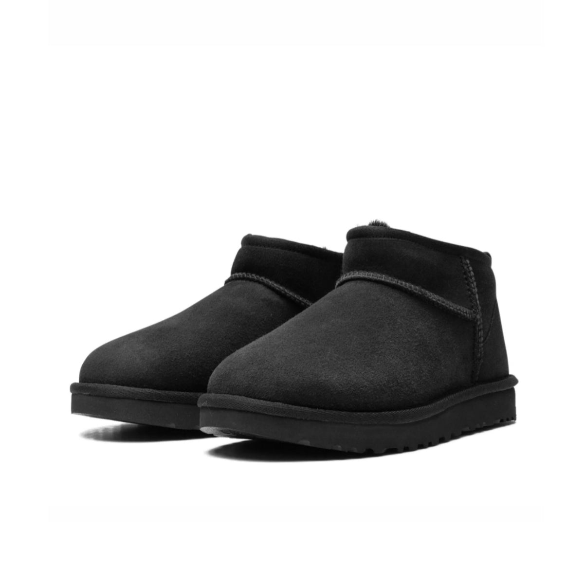UGG ultra mini triple black boots