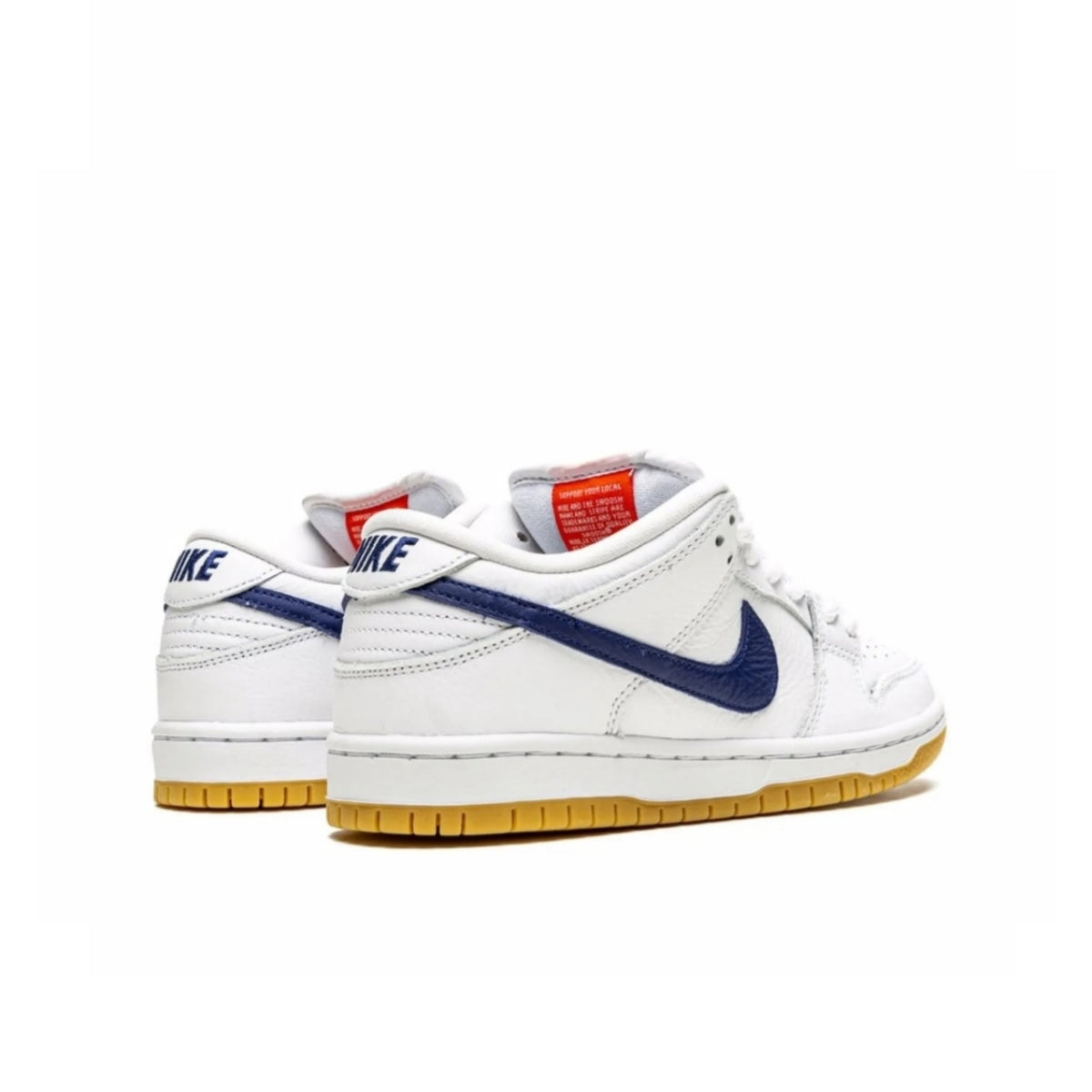 Nike dunk low Low pro iso orange label white navy