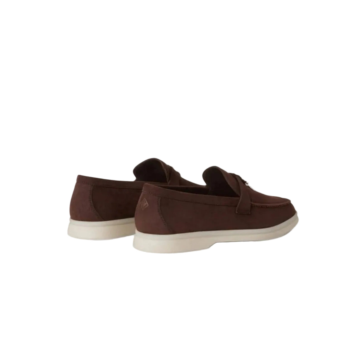 Loro piana summer Walk suede loafers Brown