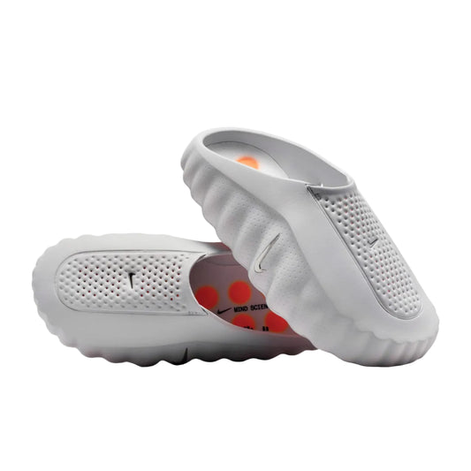 Nike mind 001 perforated logo slide sneakers