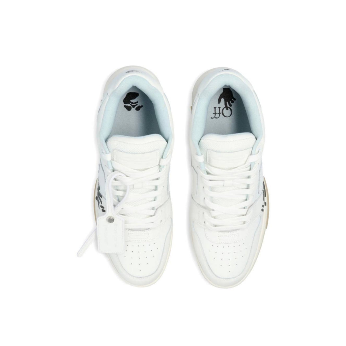 Off-White Out Of Office "For Walking" white Sneakers