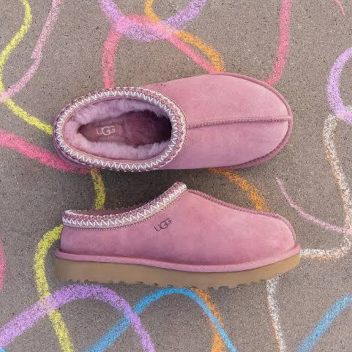 UGG Tasman suede slippers