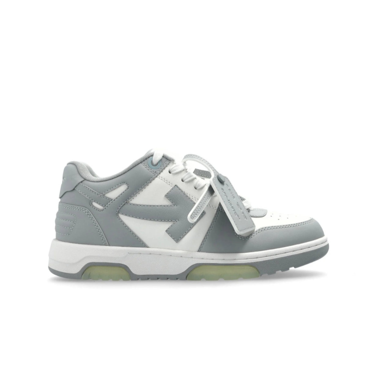 Off - White out of office ooo lowtops " Grey White FW32"