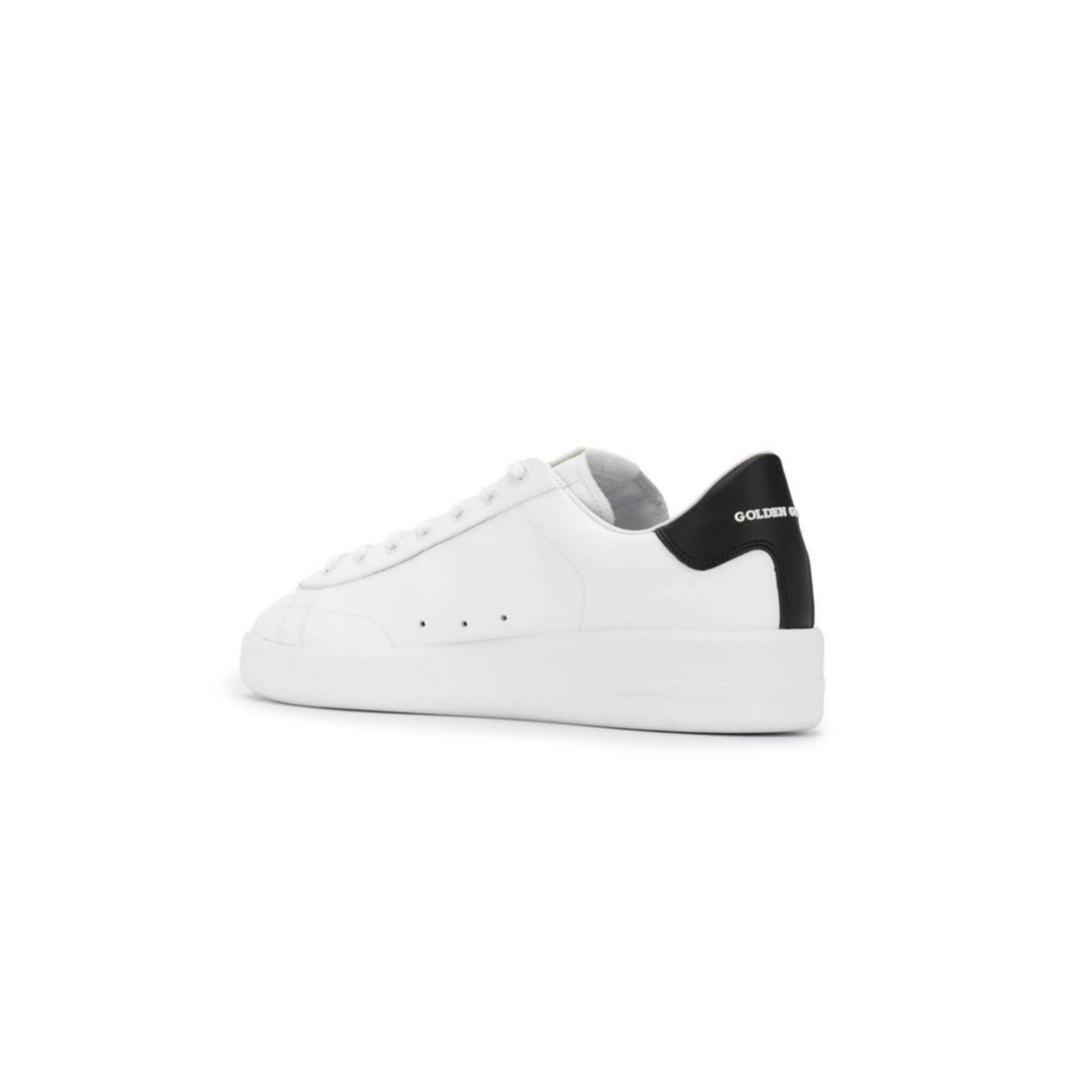 Golden goose Purestar with leather star and black leather heel tab
