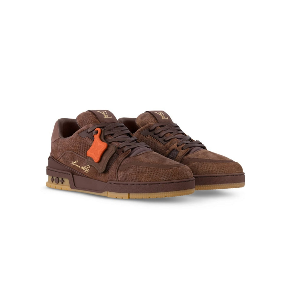Louis Vuitton LV Trainer Brown Sneakers
