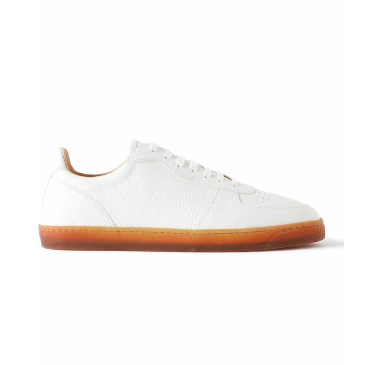 Brunello Cucinelli
White Hybrid Pebbled Sneaker