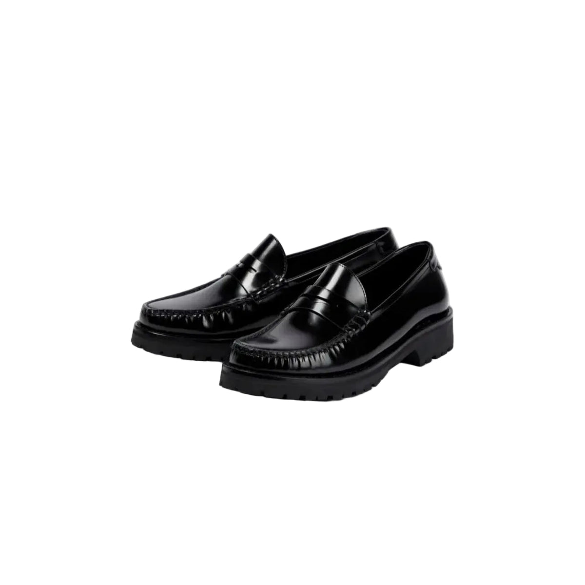 Saint Laurent - Le Loafer leather penny loafers