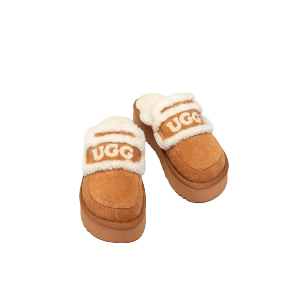 Ugg Violet Shearling Platform Slipper