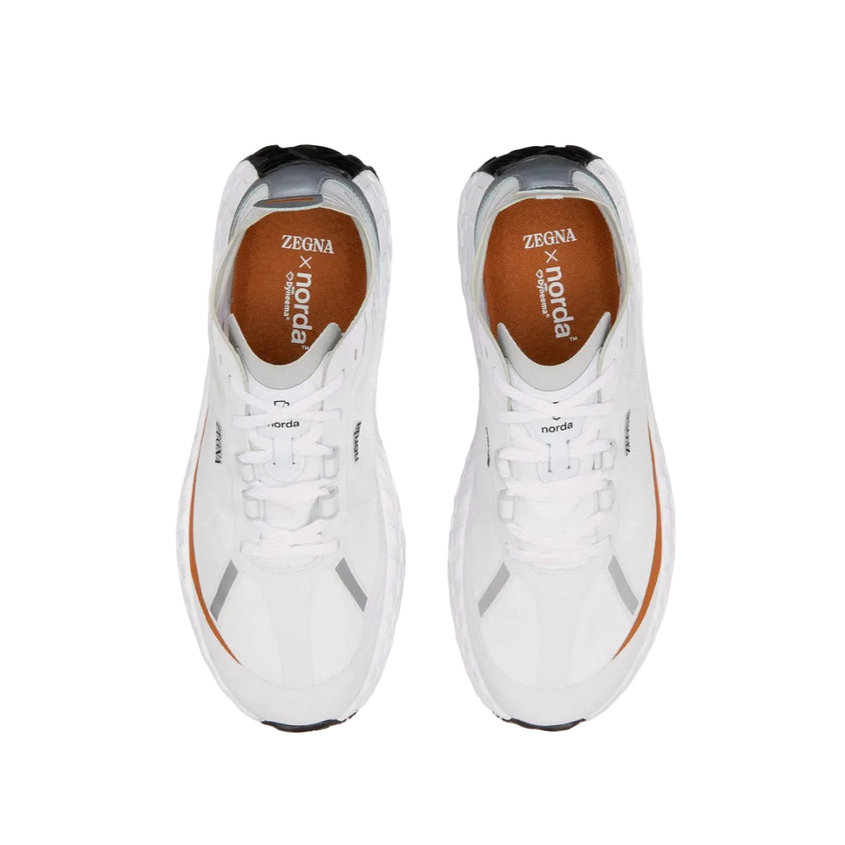 Zegna x Norda - 001 White Running Shoes
