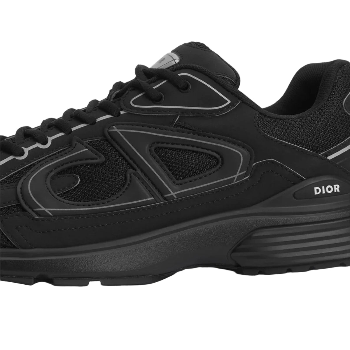 Dior B30 SNEAKER Black Mesh and Technical Fabric
