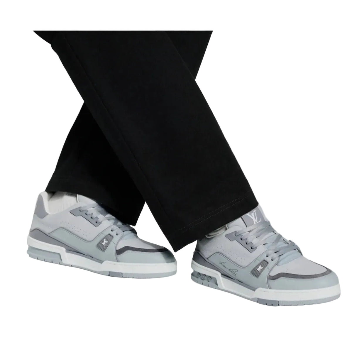 Louis Vuitton LV Trainer Grey tonal men's