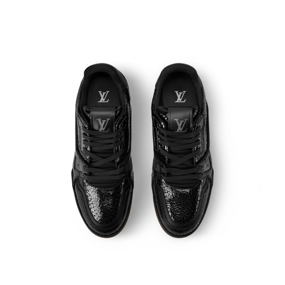 Louis Vuitton LV Trainer Denim Noir Sneakers