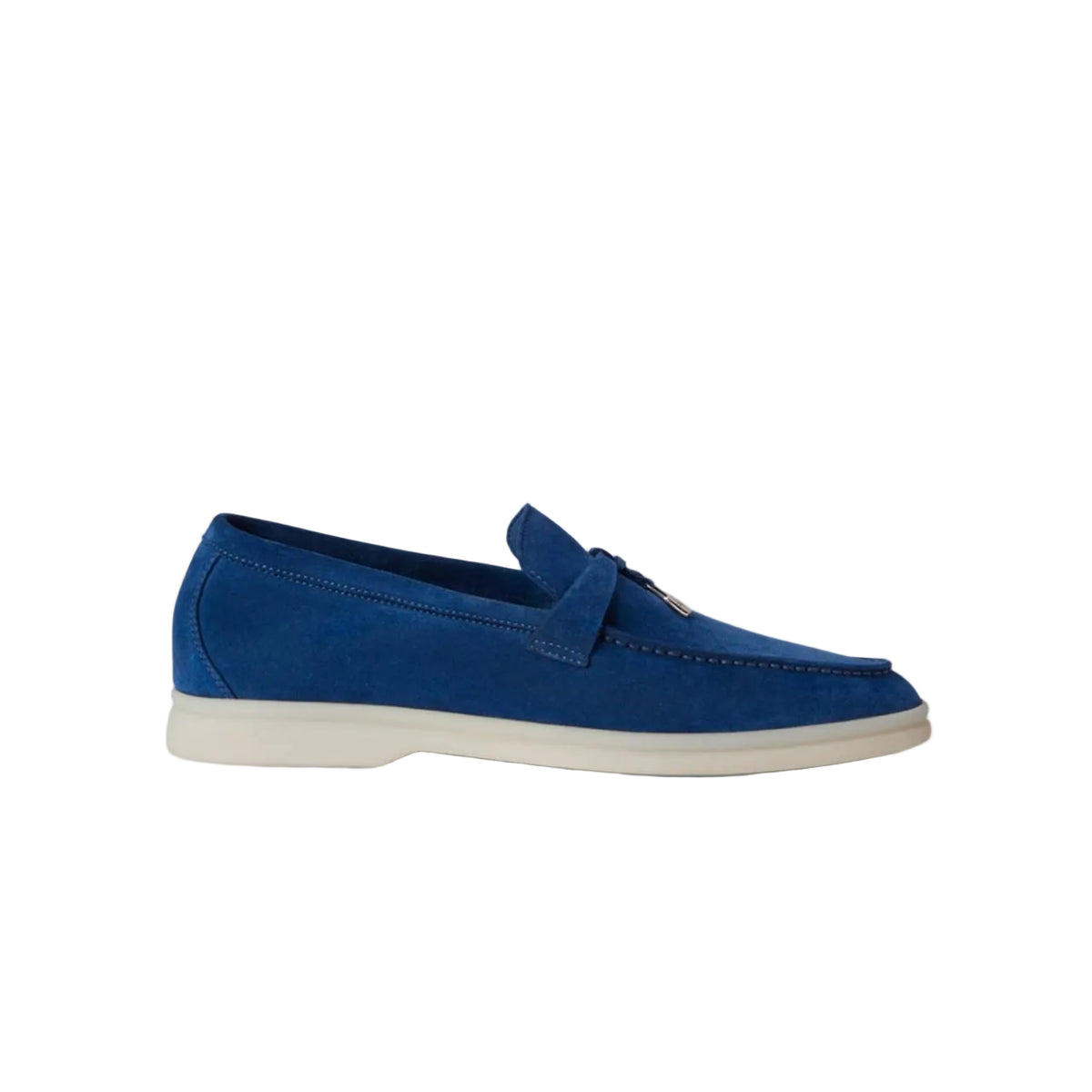 Loro piana summer Walk suede loafers Blue