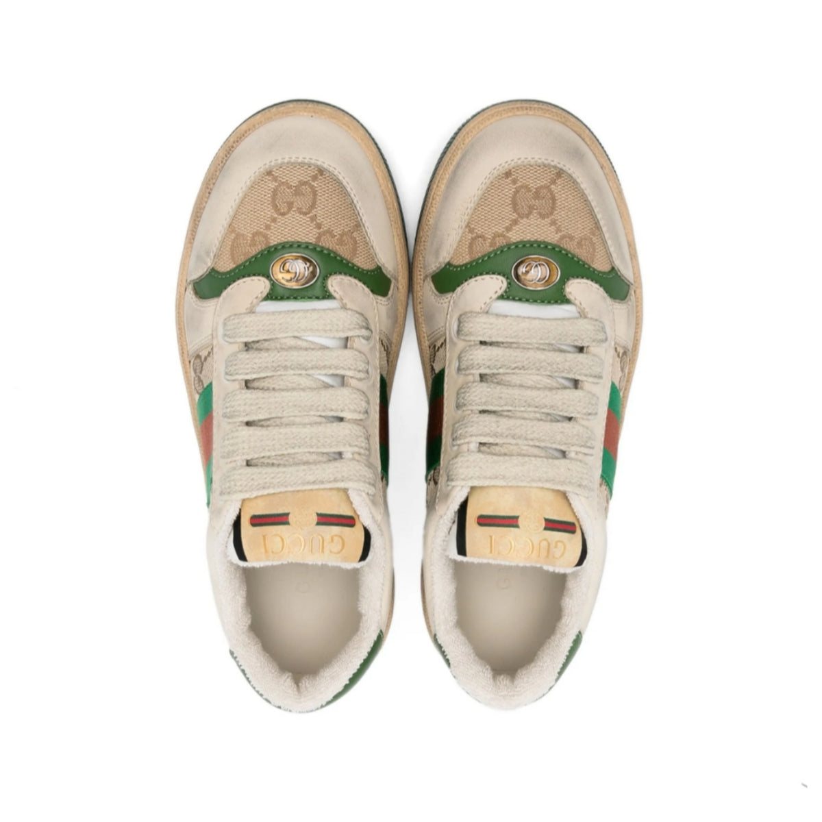 Gucci Screener 'Distressed Green Orange'