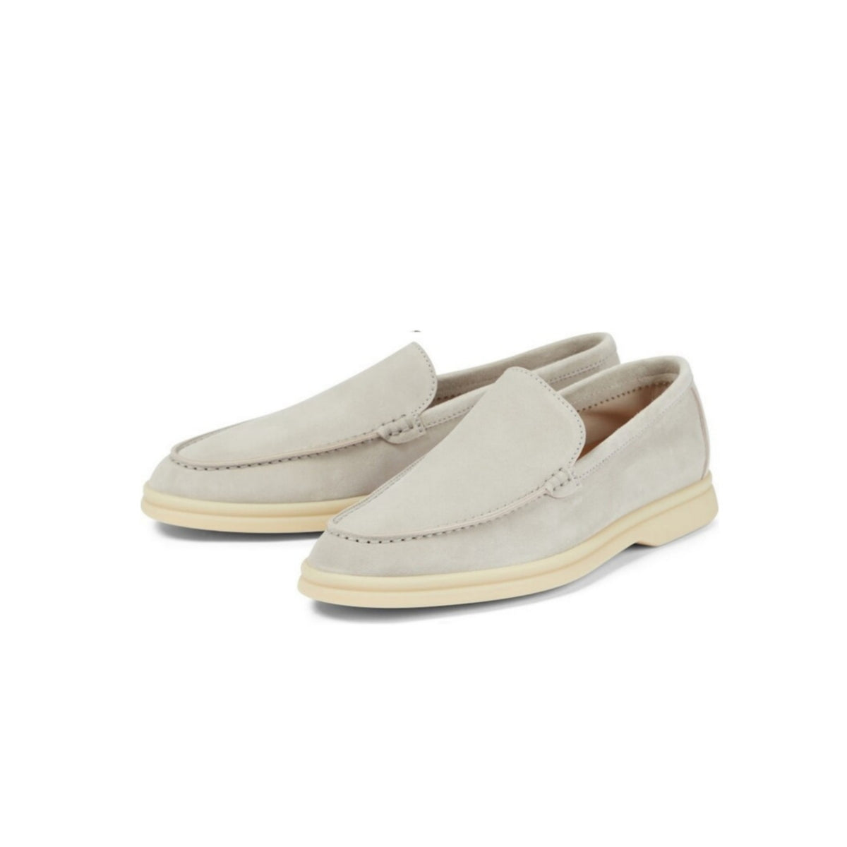 Loro piana summer Walk suede loafers