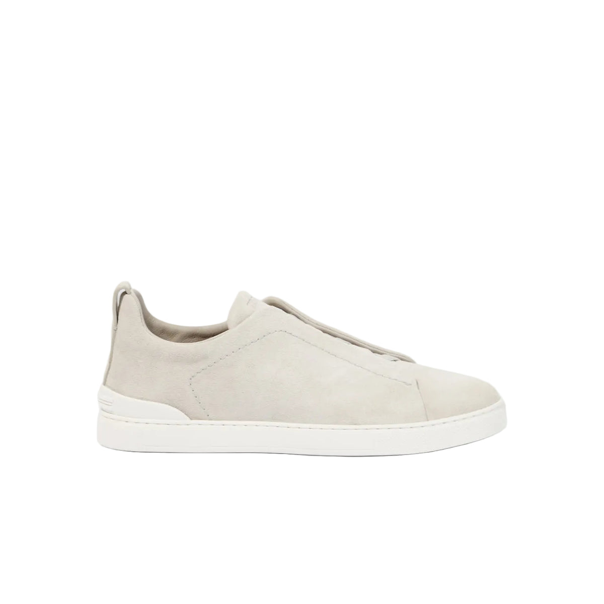 Zegna Triple Stitch Sneakers Butter Suede