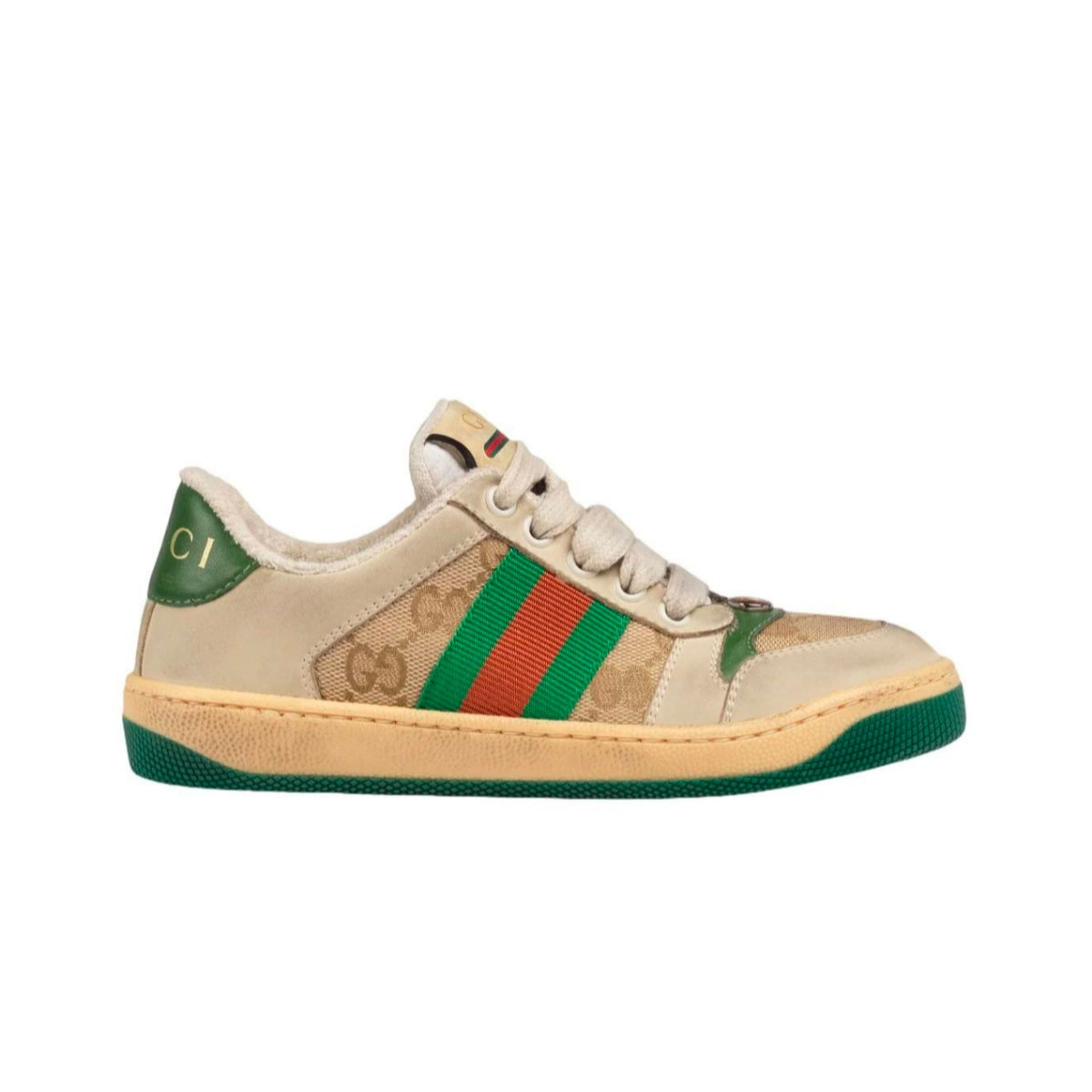 Gucci Screener 'Distressed Green Orange'