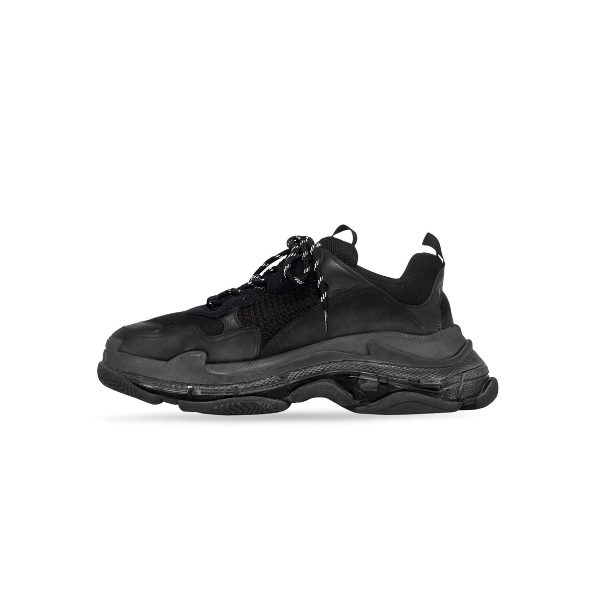 Balenciaga Triple S Black clear sol