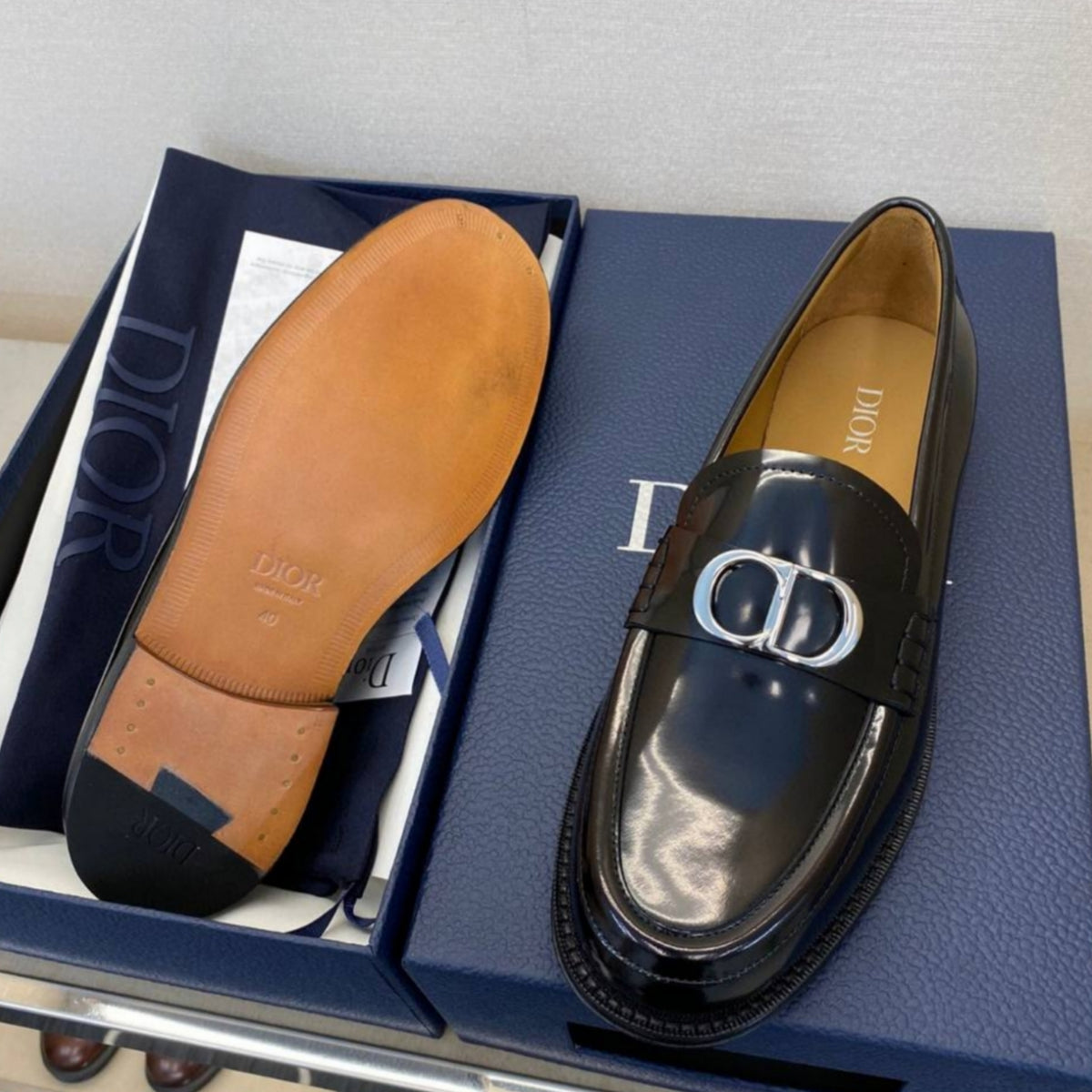 Dior Granville Loafer
Black Polished Calfskin