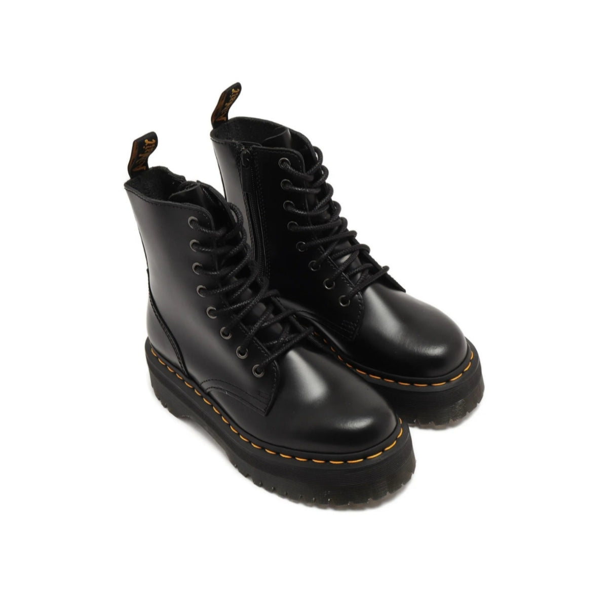 Dr.Martens Black Polished Smoot