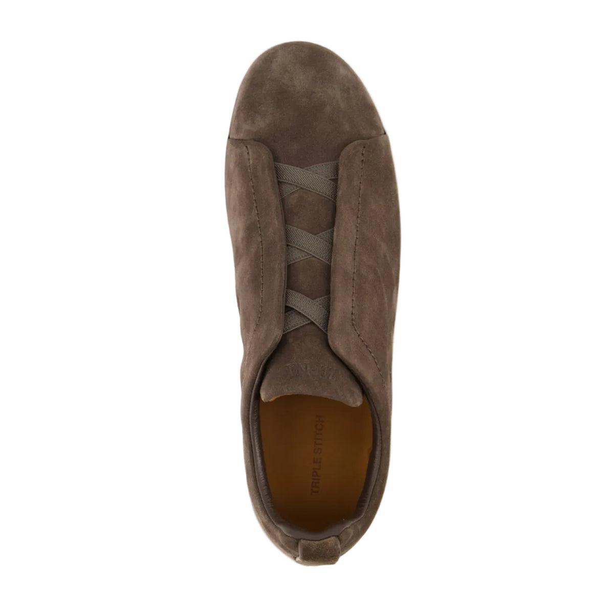 Zegna triple stitch Brown sneakers