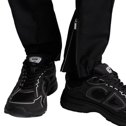 Dior B30 SNEAKER Black Mesh and Technical Fabric