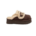 Ugg Violet Shearling Platform Slipper
