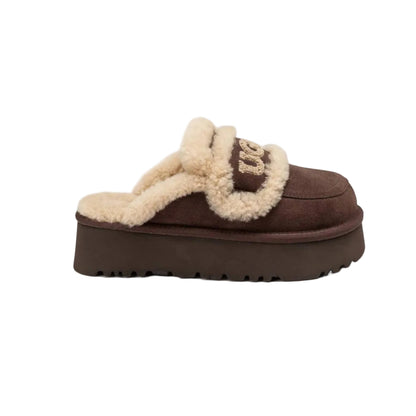 Ugg Violet Shearling Platform Slipper