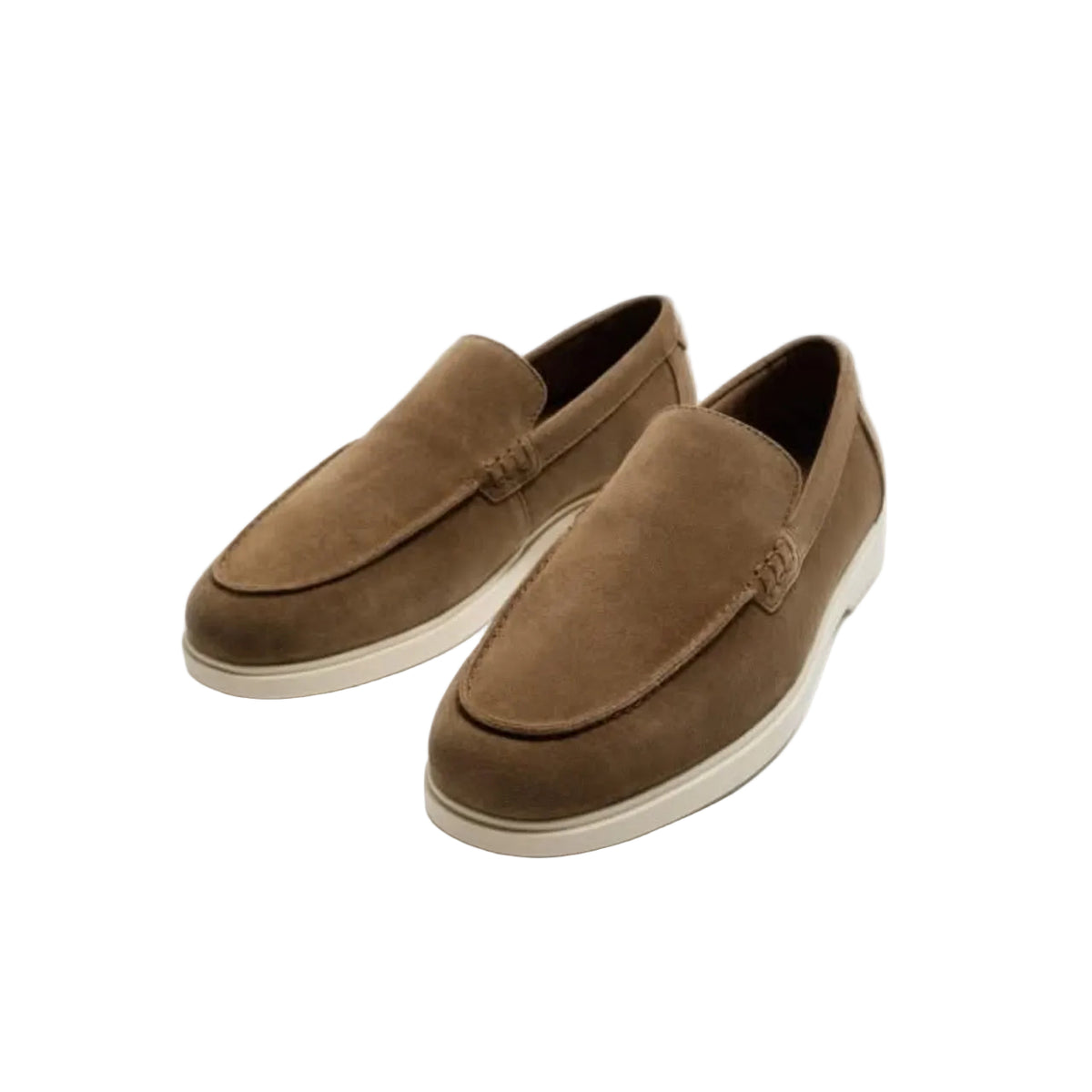 Loro piana Summerwalk suede loafers