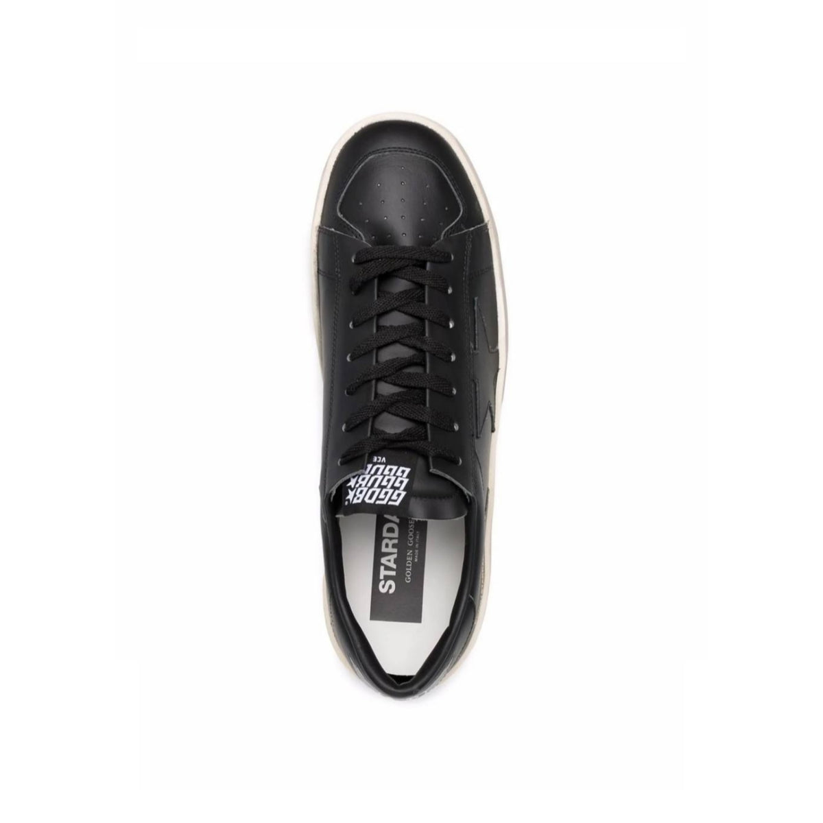 Golden goose Stardan in total Black leather