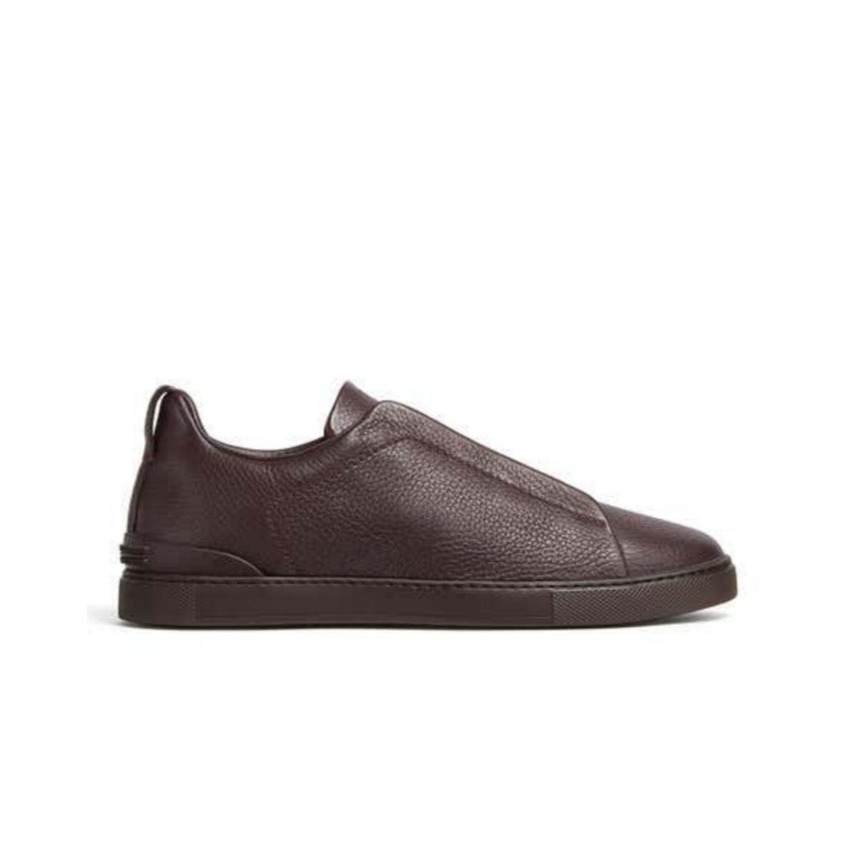 Zegna triple stitch / Brown sneakers