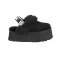 UGG Wmns Funkette Slipper Black'
