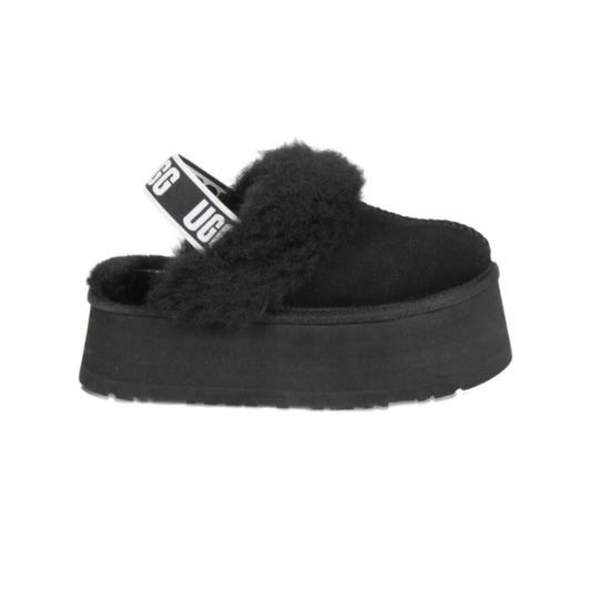 UGG Wmns Funkette Slipper Black'