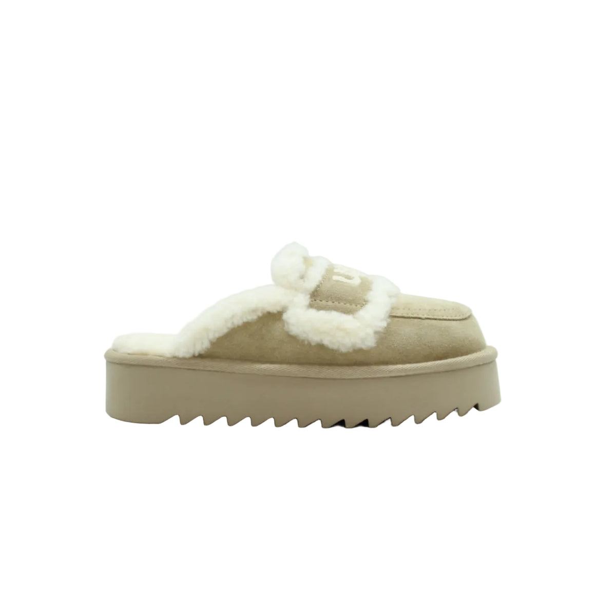 Ugg Violet Shearling Platform Slipper