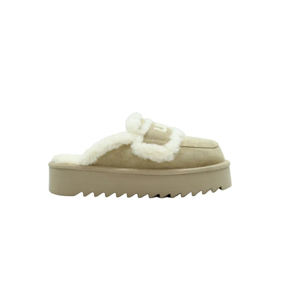 Ugg Violet Shearling Platform Slipper