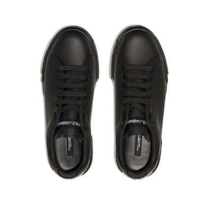 Dolce and Gabbana platform logo-detail sneakers Black