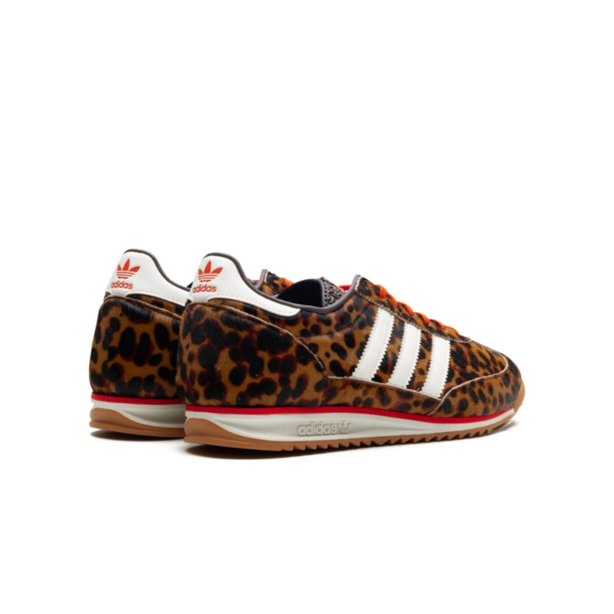 adidas Women's SL 72 OG "Leopard Print" - Brown
