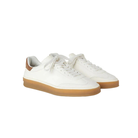 Loro Piana
Tennis Walk suede-trimmed leather sneakers