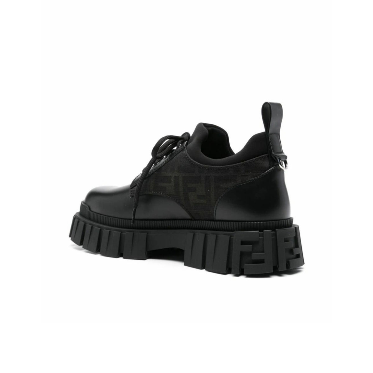 FENDI Black Fendi Force Lace-Up Shoes
