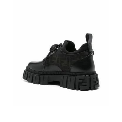 FENDI Black Fendi Force Lace-Up Shoes