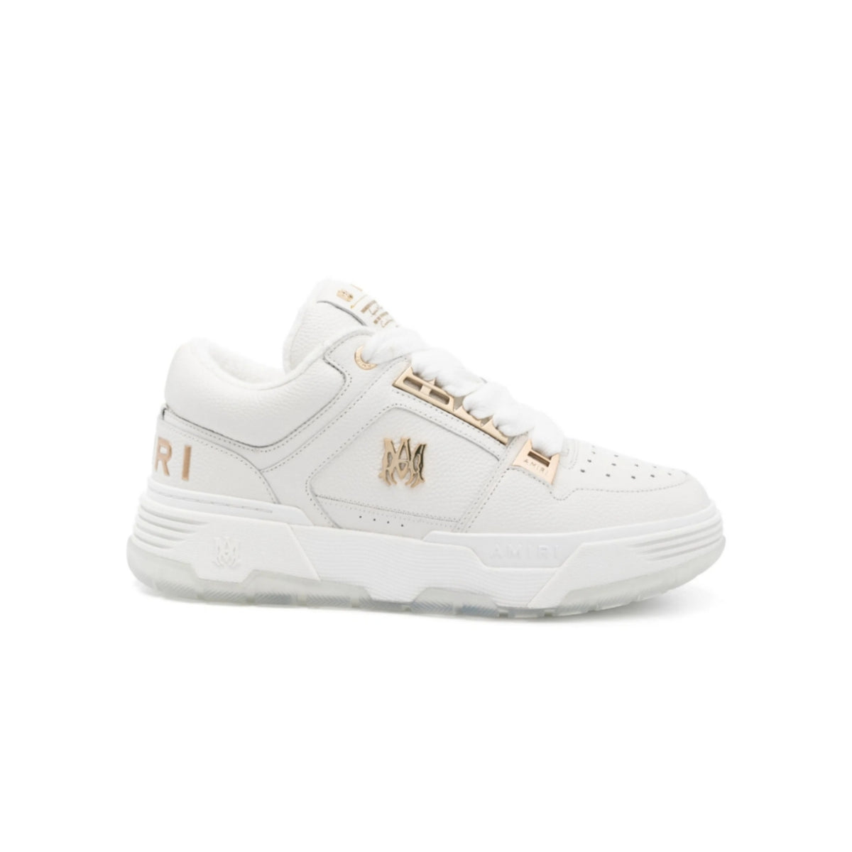 AMIRI White Metallic MA-1 Sneakers