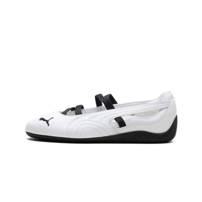 puma speedcat ballet metallic white