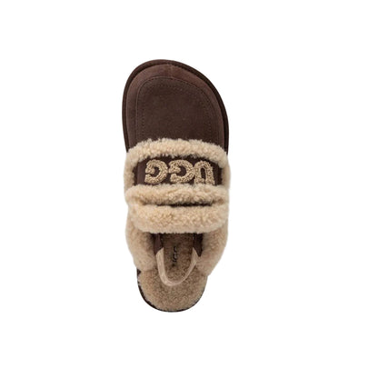 Ugg Violet Shearling Platform Slipper