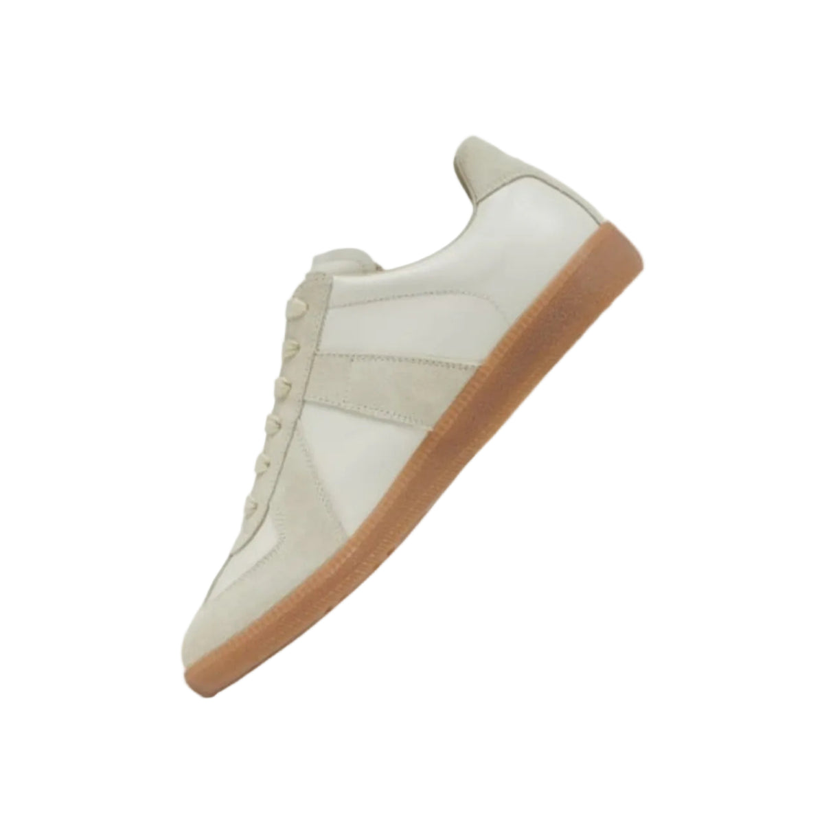 Maison Margiela - Replica leather and suede sneakers