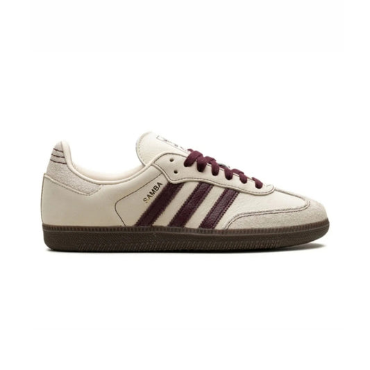 adidas samba Og Wonder white maroon