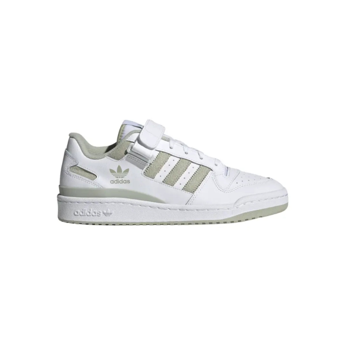 adidas originals Forum Low Sneaker White / Halo Green
