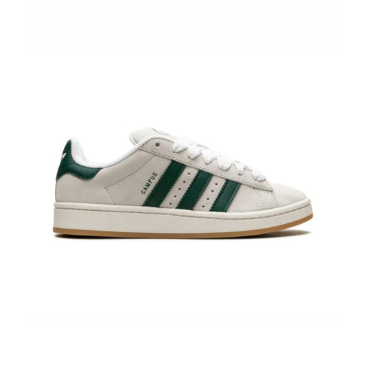 adidas campus crystal white collegiate green