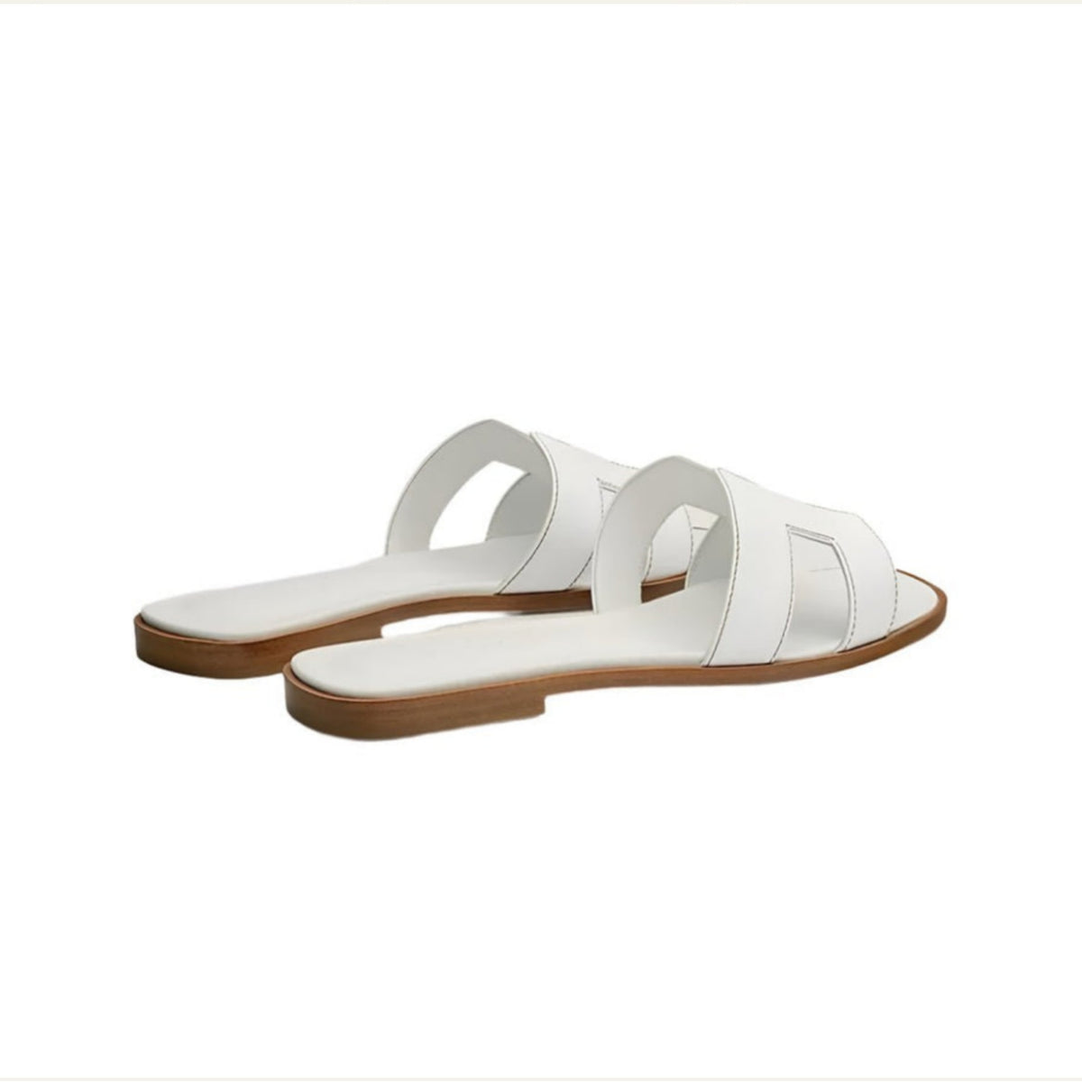 Hermes Oran White Noir