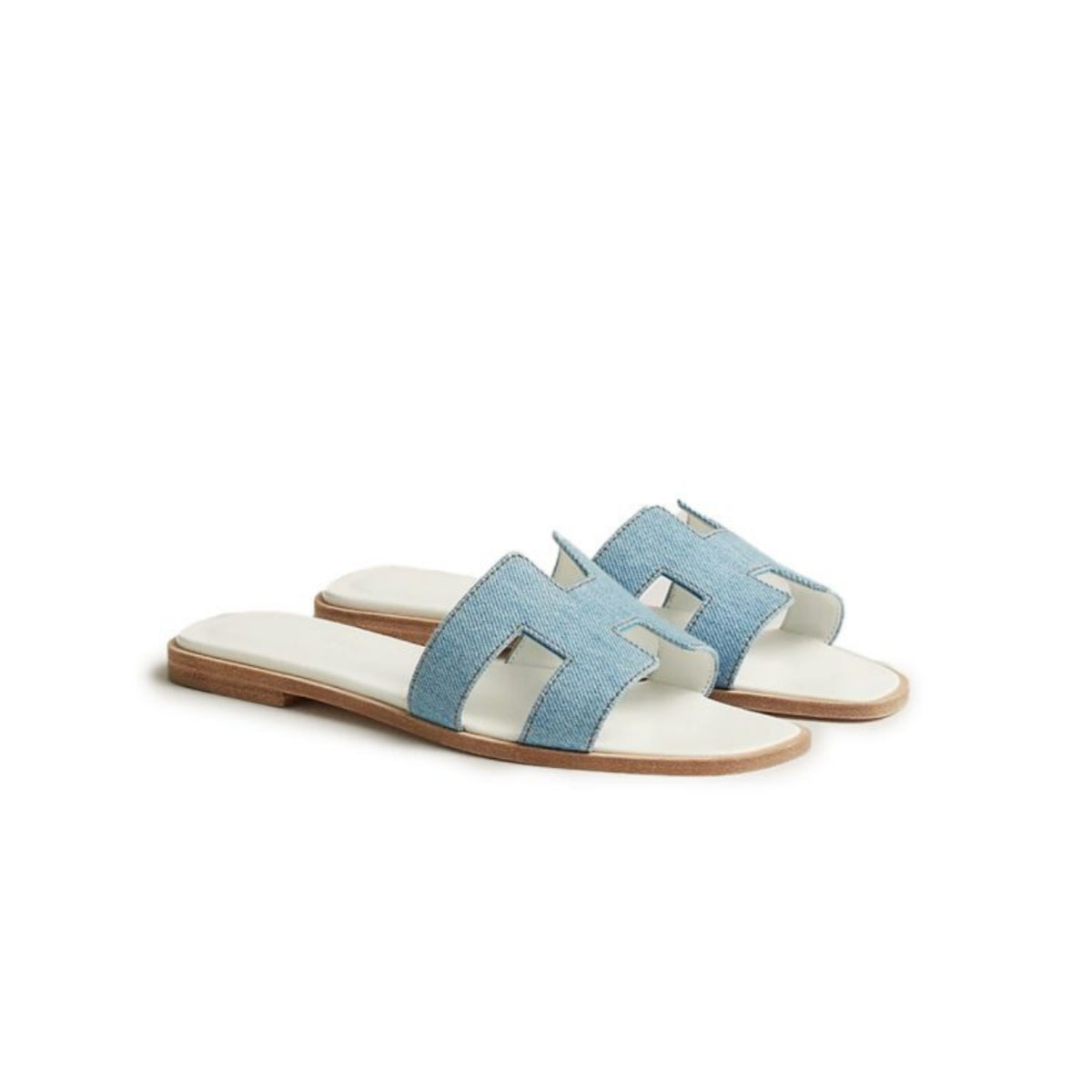Hermes Oran bleu clair